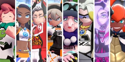 pokémon gen 7 gym leaders|galar gym leaders in order.